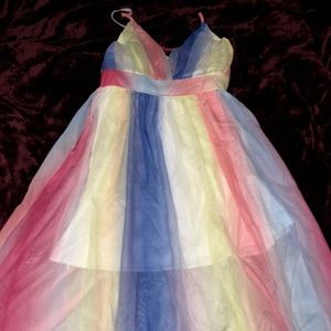 Rainbow Maxi Dress